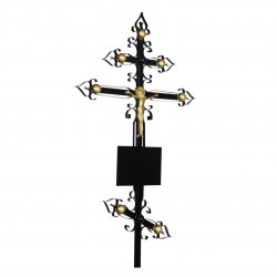Крест металлический на могилу
